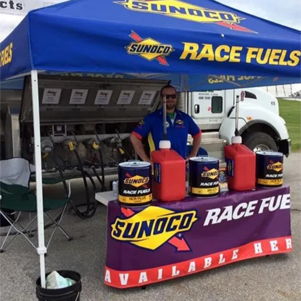 Sunoco race fuel booth